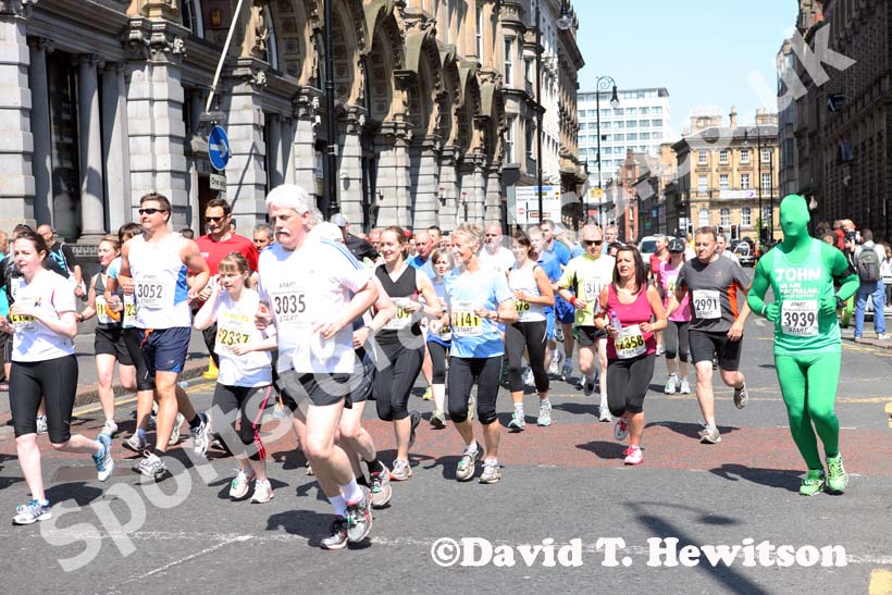Start of the Blaydon Races, June 9th.